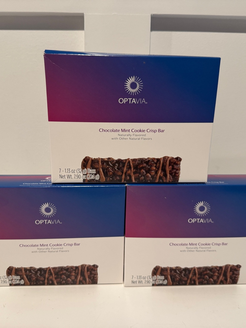 OPTAVIA Chocolate Mint Cookie Crisp Bars - Chocolate Mint